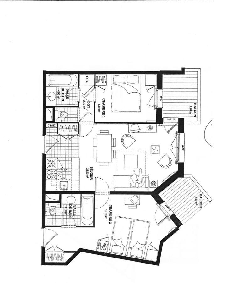 Arc 1950 Appartement 716 Manoir De Savoie Les Arcs  Eksteriør bilde